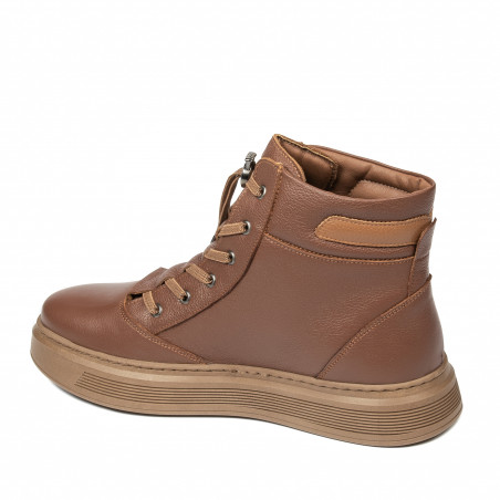 Herrenstiefel 4152 braun kombiniert