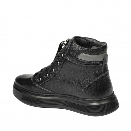 Herrenstiefel 4152 schwarz kombiniert
