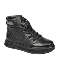 Herrenstiefel 4152 schwarz kombiniert