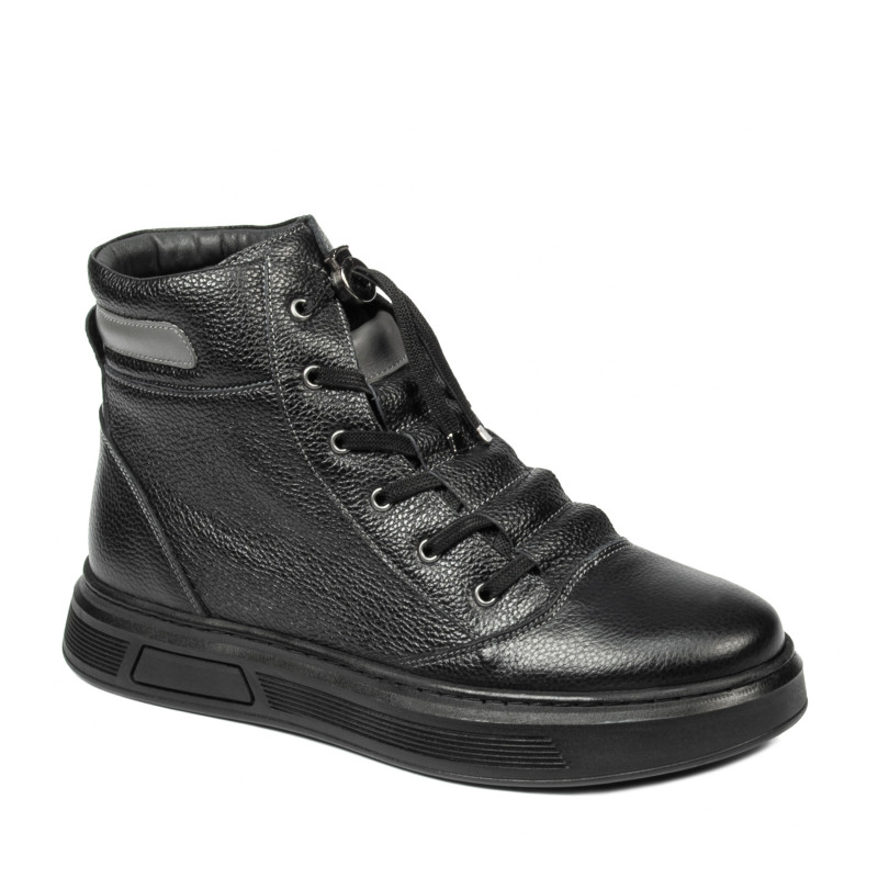 Herrenstiefel 4152 schwarz kombiniert