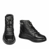 Herrenstiefel 4152 schwarz kombiniert