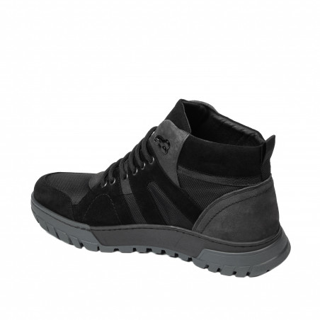 Herrenstiefel 4153 schwarz+grau bufo