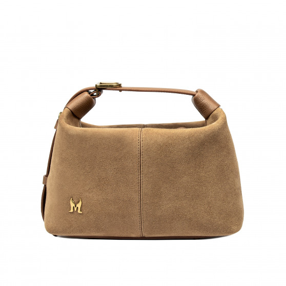 Damentasche Handtasche 037-1g Wildleder Nude Damentasche Handtasche 037-1g Wildleder Nude