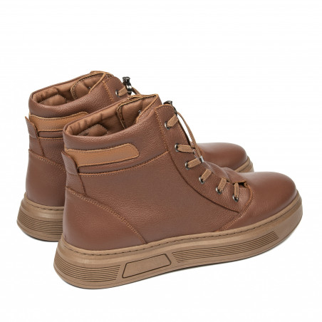 Herrenstiefel 4152 braun kombiniert
