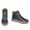 Herrenstiefel 4152 Indigo kombiniert