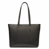 Damen-Umhängetasche 034g Schwarz Kaviar