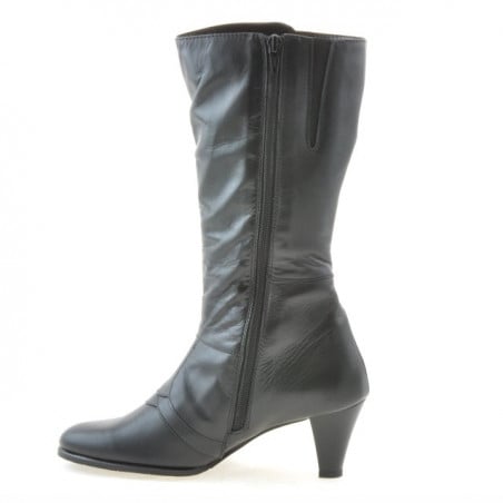 Damenstiefel 1107 schwarz