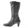 Damenstiefel 1107 schwarz