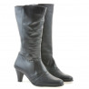 Damenstiefel 1107 schwarz