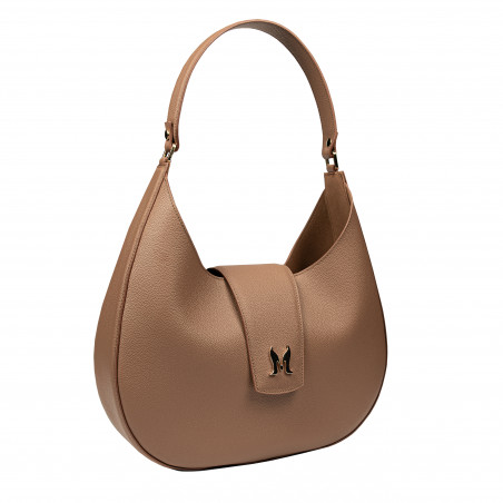 Damen-Schultertasche 050g camel