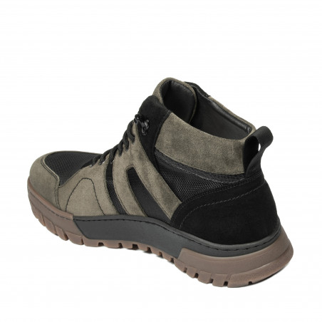 Herrenstiefel 4153 Bufo Khaki+Schwarz