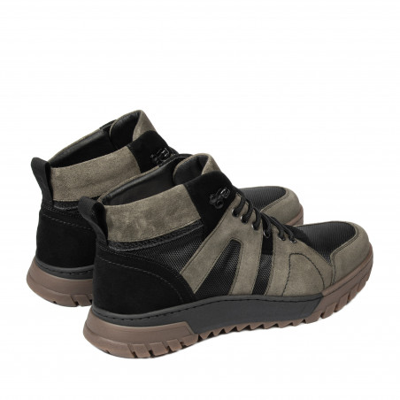 Herrenstiefel 4153 Bufo Khaki+Schwarz