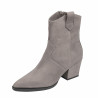 Damenstiefeletten mit Absatz 1411 Sand Nubuk