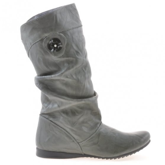 Damenstiefel 257 Crep Grau Damenstiefel 257 Crep Grau