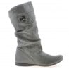 Damenstiefel 257 Crep Grau