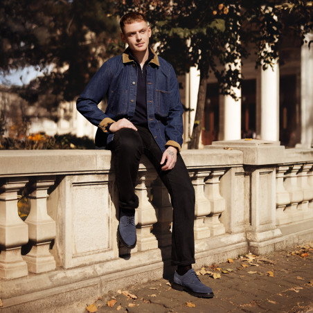 Herren Freizeitschuhe 989 Azur Velours lifestyle