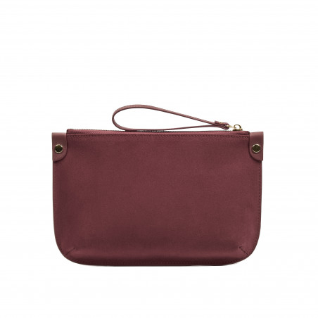 Damentasche Handtasche 211g burgundy camoscio