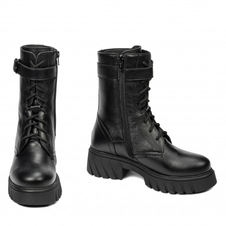 Damenstiefeletten 3401 schwarz