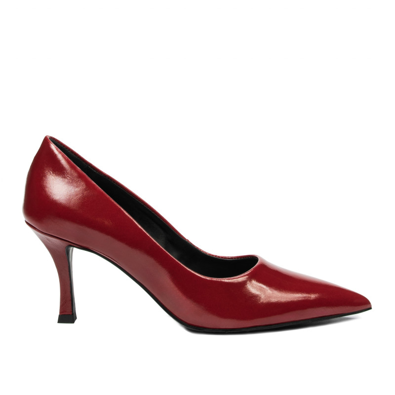 Damen elegante Schuhe 1359 Lack rot