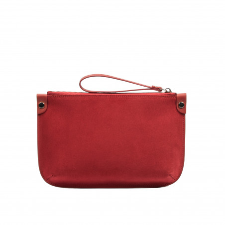 Damentasche Handtasche 211g 01 Wildleder rot