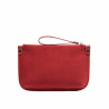 Damentasche Handtasche 211g 01 Wildleder rot
