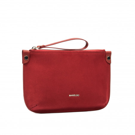 Damentasche Handtasche 211g 01 Wildleder rot