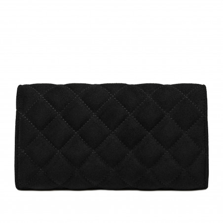 Damentasche aus Wildleder 048g schwarz