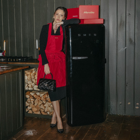 Damentasche zum Umhängen 049g 01 Kaviar Schwarz lifestyle