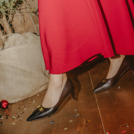 Damen elegante Schuhe 1358 schwarz lifestyle