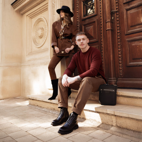 Herrenstiefel 4151 schwarz lifestyle