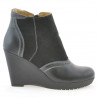 Damenstiefel 3268 schwarz kombiniert