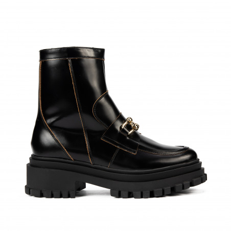 Damenstiefel 3377 schwarz florantic