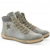 Damenstiefel 3274 Sand+Kaffee