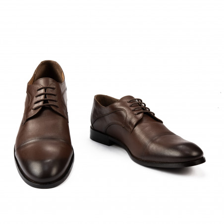 Elegante Herrenschuhe 879 in Sandfarbe