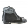 Damenstiefel 3281 schwarz kombiniert