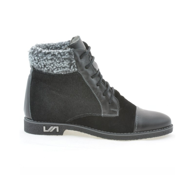 Damenstiefel 3281 schwarz kombiniert