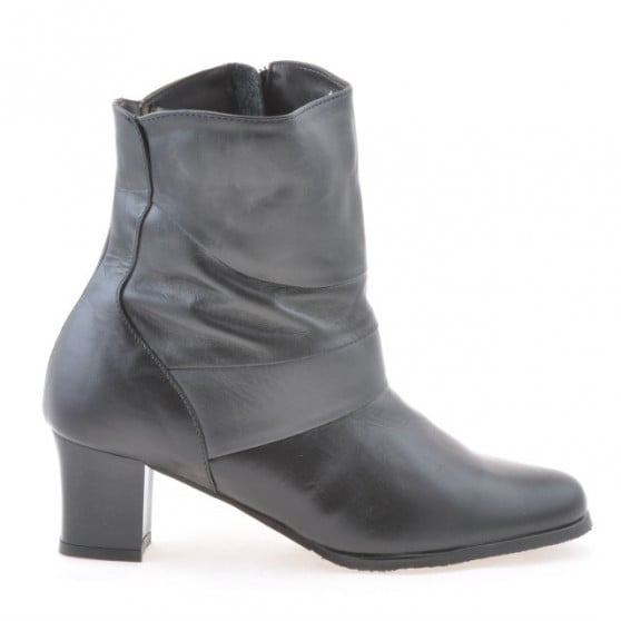Damenstiefel 1122 schwarz+grau Damenstiefel 1122 schwarz+grau