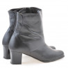 Damenstiefel 1122 schwarz+grau