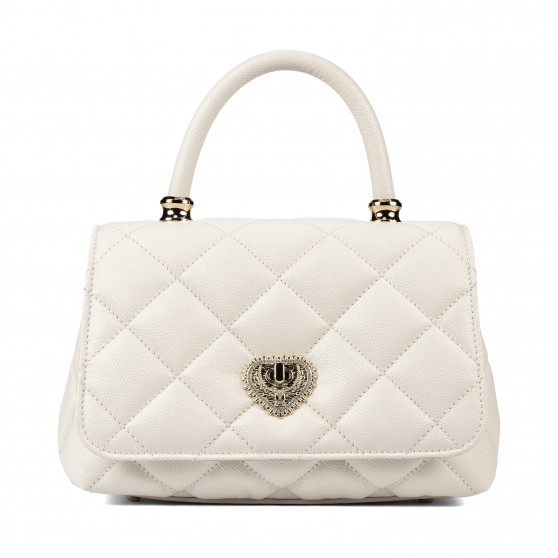 Damentasche Schultertasche 049g Panna Safiano