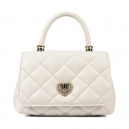 Damentasche Schultertasche 049g Panna Safiano