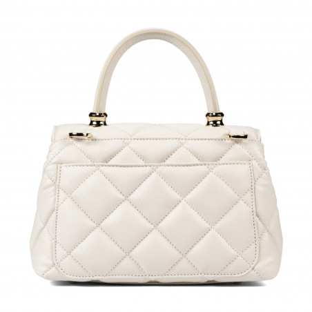 Damentasche Schultertasche 049g Panna Safiano