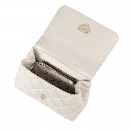 Damentasche Schultertasche 049g Panna Safiano