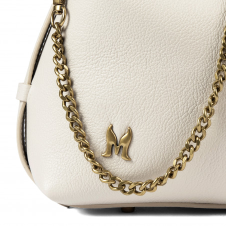 Damentasche Handtasche 037g Biz Panna