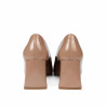 Elegante Damenschuhe 1324 Lack Beige