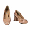Elegante Damenschuhe 1324 Lack Beige
