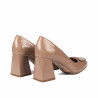 Elegante Damenschuhe 1324 Lack Beige