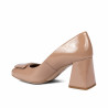 Elegante Damenschuhe 1324 Lack Beige