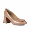 Elegante Damenschuhe 1324 Lack Beige