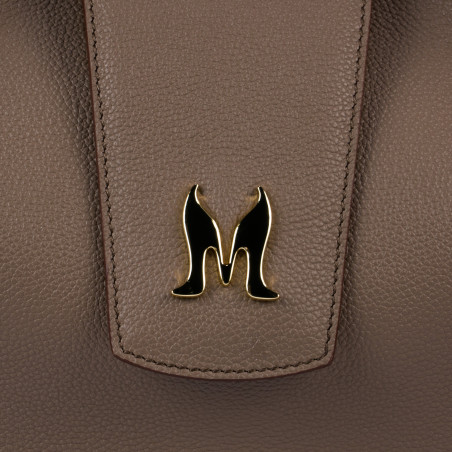 Damen Schultertasche 050g Biz Cappuccino