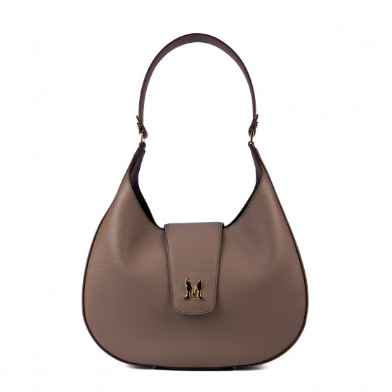 Damen Schultertasche 050g Biz Cappuccino